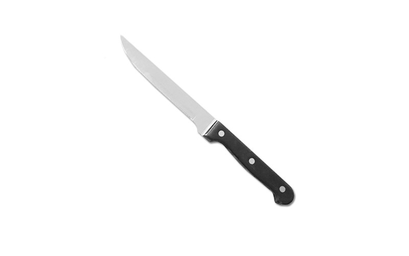 Нож для срезания мяса с костей 14,6 / 0,15см  с черной  бакелитовой ручкой  ВК03