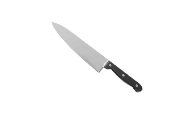 Поваркской нож 20,5/0,15см  с черной бакелитовой ручкой ВК01